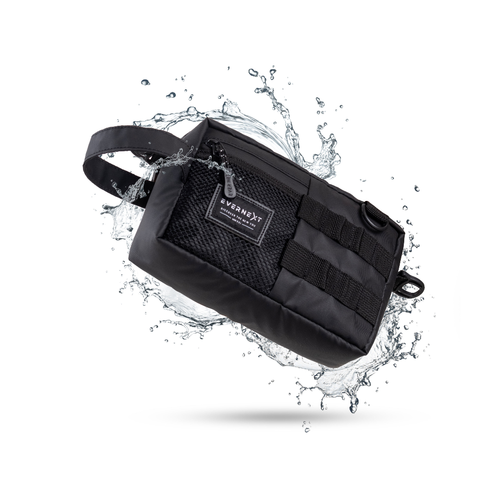 Jual Evernext Pouch Bag Pria Anti Air Clutch Bag Pria Waist Bag Pria