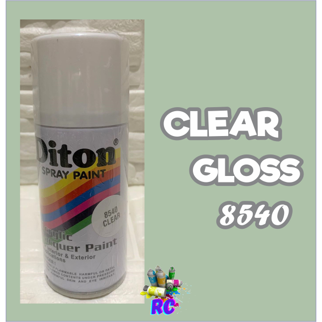 Jual Cat Pilox Diton Clear Gloss 8540 300cc Shopee Indonesia 8042