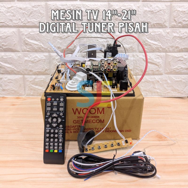 Mesin TV Digital / Non Digital WCOM / Tuner TV Digital / Tunner