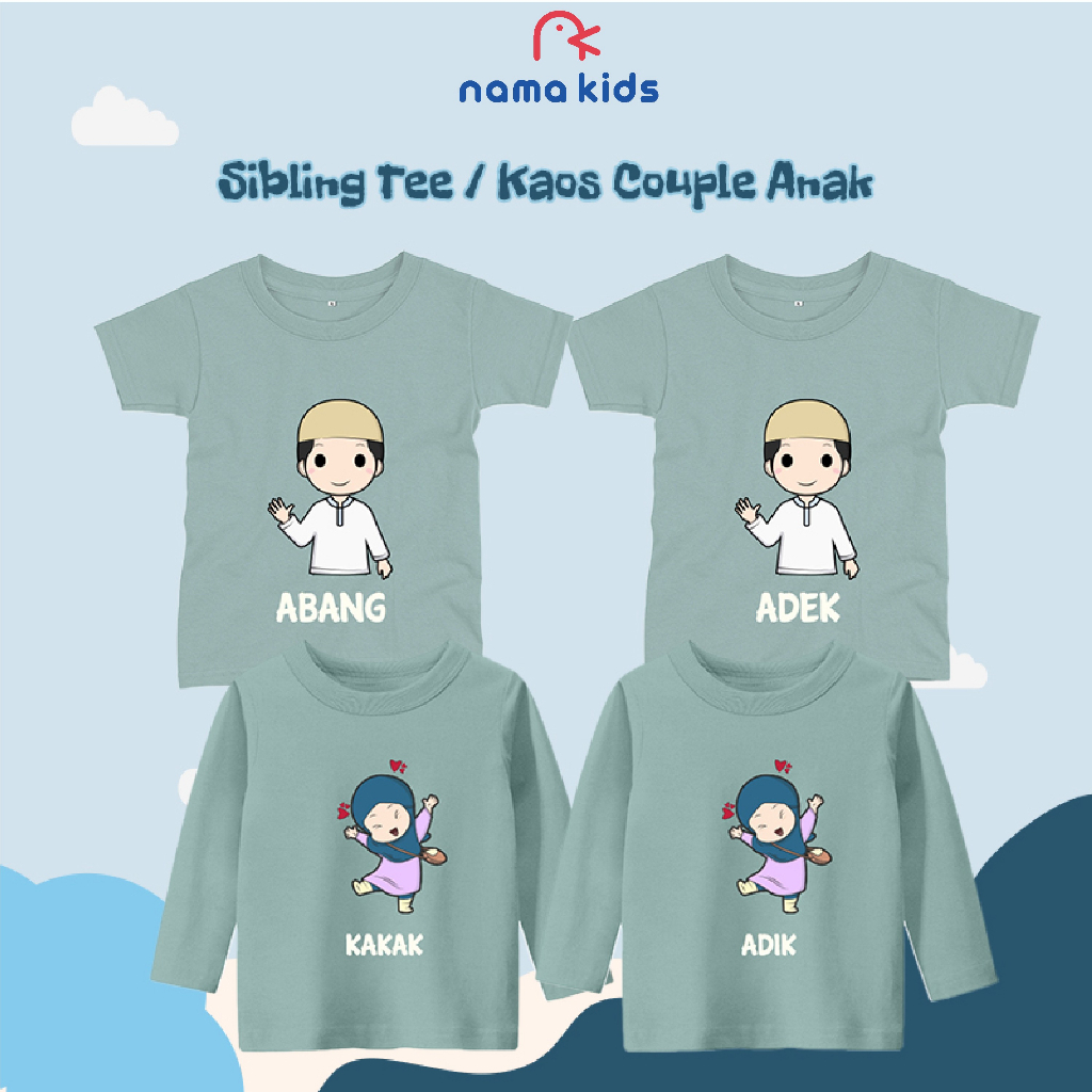 Little M Kaos Lengan Pendek Anak Perempuan Print Valentine I Love My Family main image 1