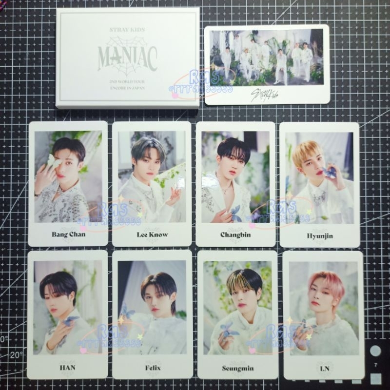 Jual [ready] stray kids - maniac encore japan photocard set bangchan ...