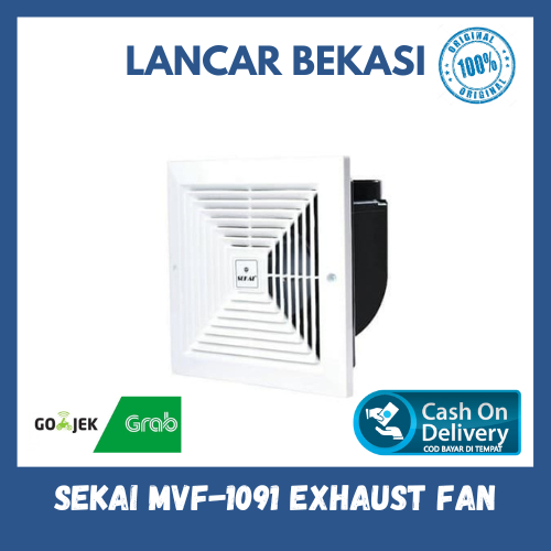 Jual Sekai Mvf Inch Exhaust Fan Ceiling Cerobong