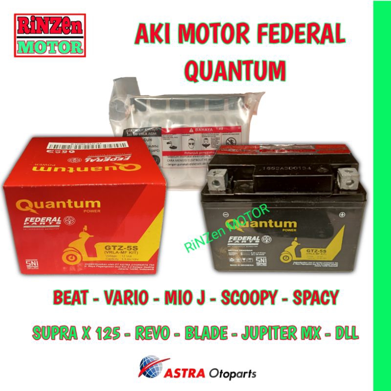 Jual Aki Motor Beat, Vario 110, Spacy, Scopy, Supra X 125, Jupiter MX