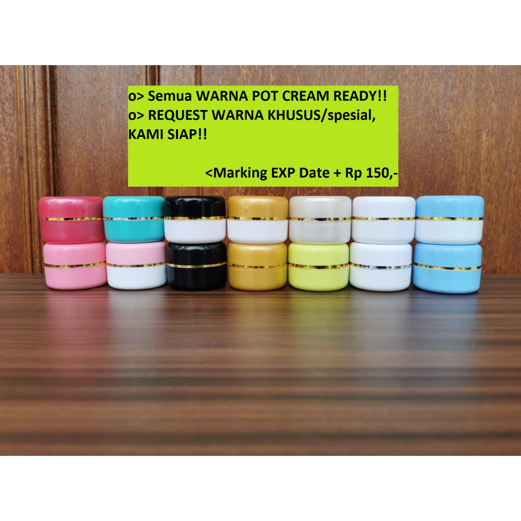 Jual GRATIS PACKING Pot Jar Cream Krim PP 12 5gr Shopee Indonesia