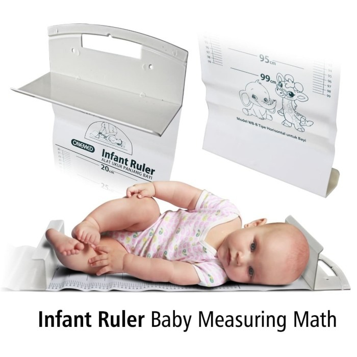 Jual Onemed Baby Measuring Mats/ Infant Ruler Baby Measuring Math ...
