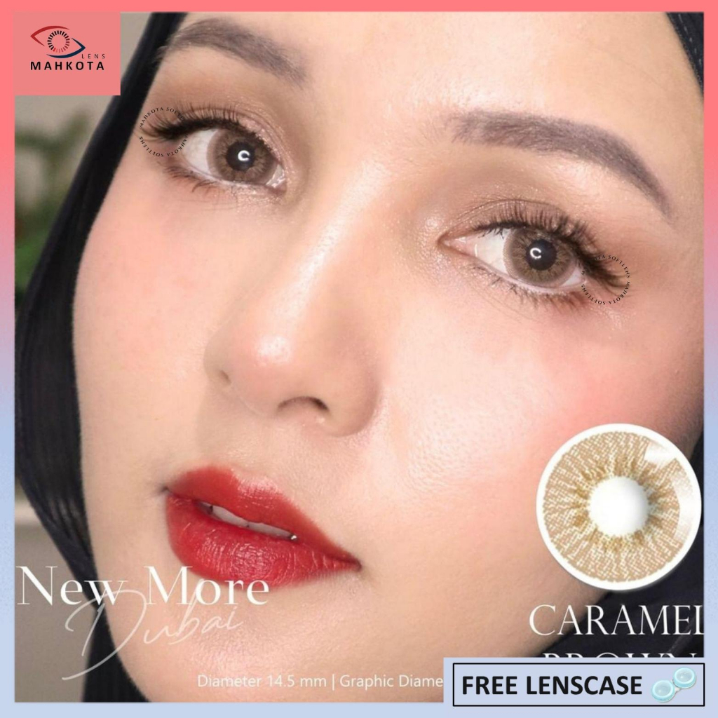 Jual Softlens New More Dubai Minus S D By Ctk Dia Mm Free Lenscase Softlen