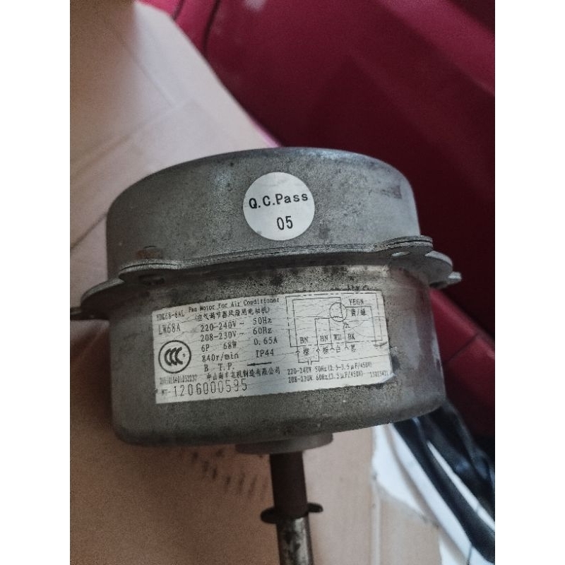 Jual Dinamo motor Fan AC Outdoor 3pk Shopee Indonesia