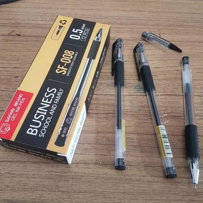 Jual Pulpen Gel polos untuk sekolah / kantor | Shopee Indonesia