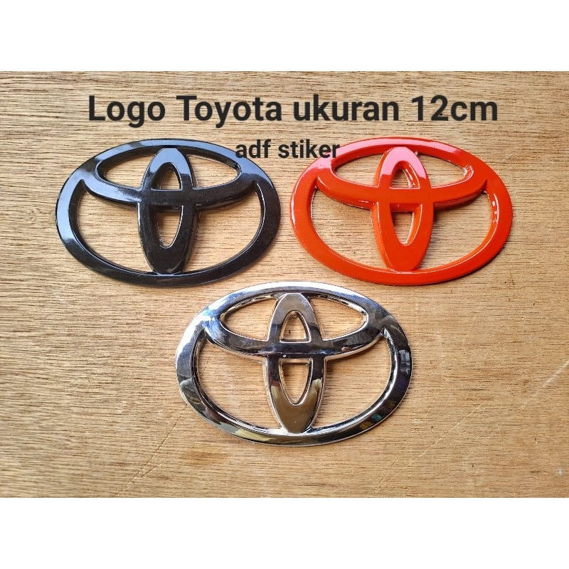 Jual Logo Toyota Avanza Ukuran Cm Emblem Logo Toyota Avanza Belakang Shopee