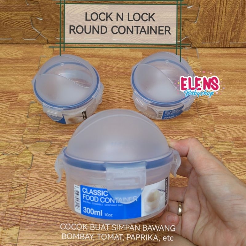 Jual Lock n Lock container bawang tomat 300ml | Shopee Indonesia