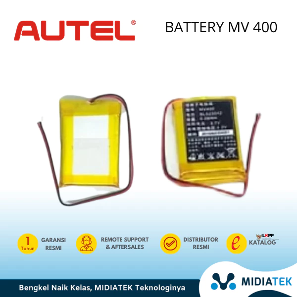 Baterai MV400 Tampak 2
