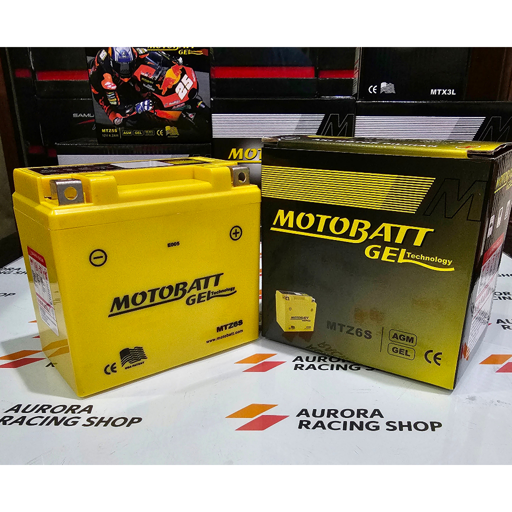Jual AKI MOTOR HONDA CB 150 R / CB 150 X MOTOBATT GEL MTZ6S - 12V6AH