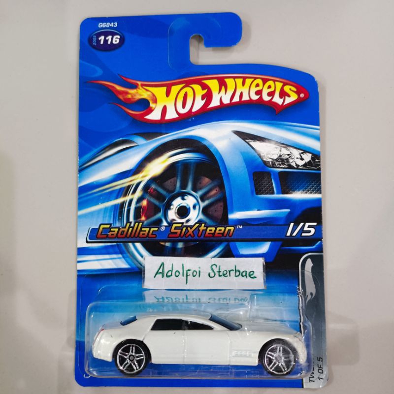 Hot Wheels Cadillac V-16 Noir 2004 - First Editions - Long Card US 1/64 - Collection