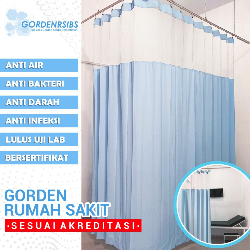 Jual Harga Gorden Klinik Harga Tirai Plastik Permeter Gorden Anti