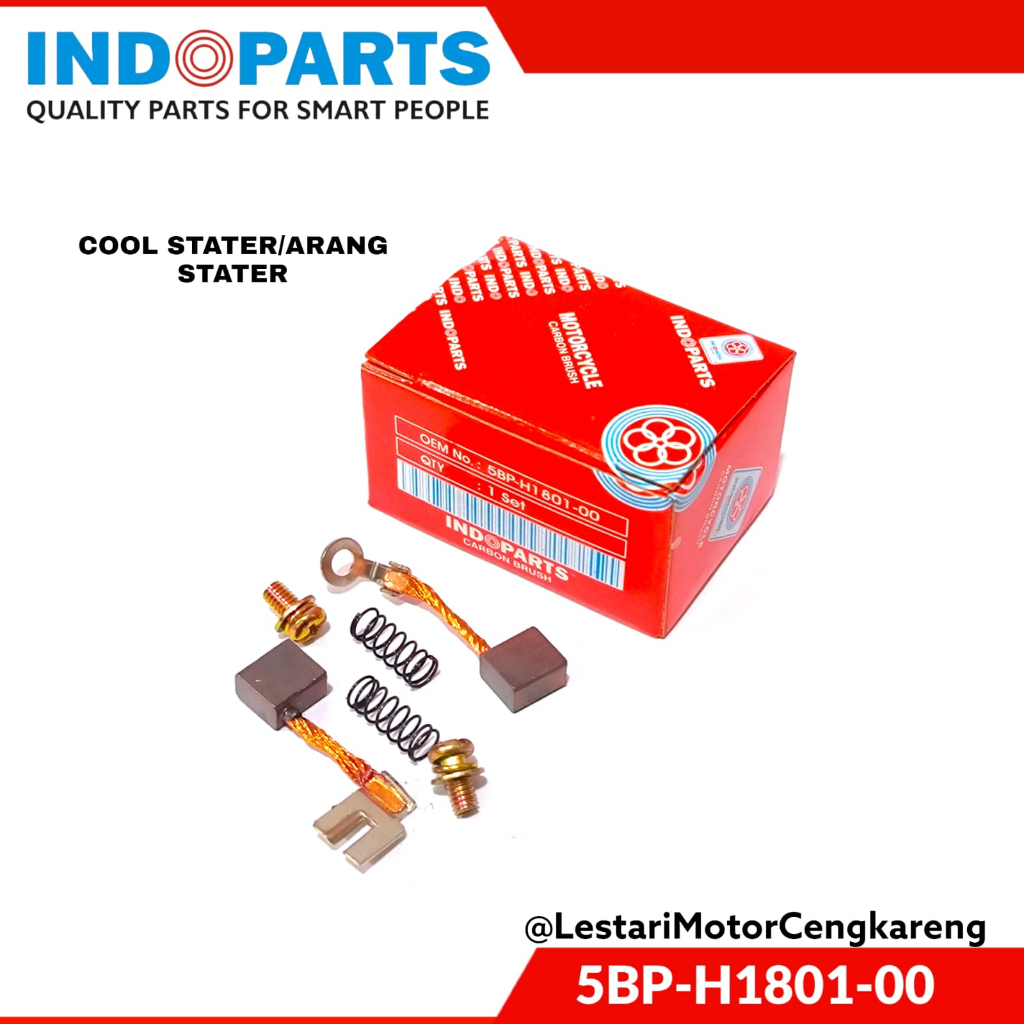 Jual Arang Dinamo Starter Carbon Brush Scorpio Old Dan Z Asli Indopart