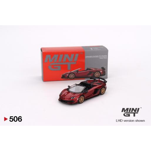 Jual MINI GT 506 Lamborghini Aventador SVJ Roadster Rosso Efesto ...