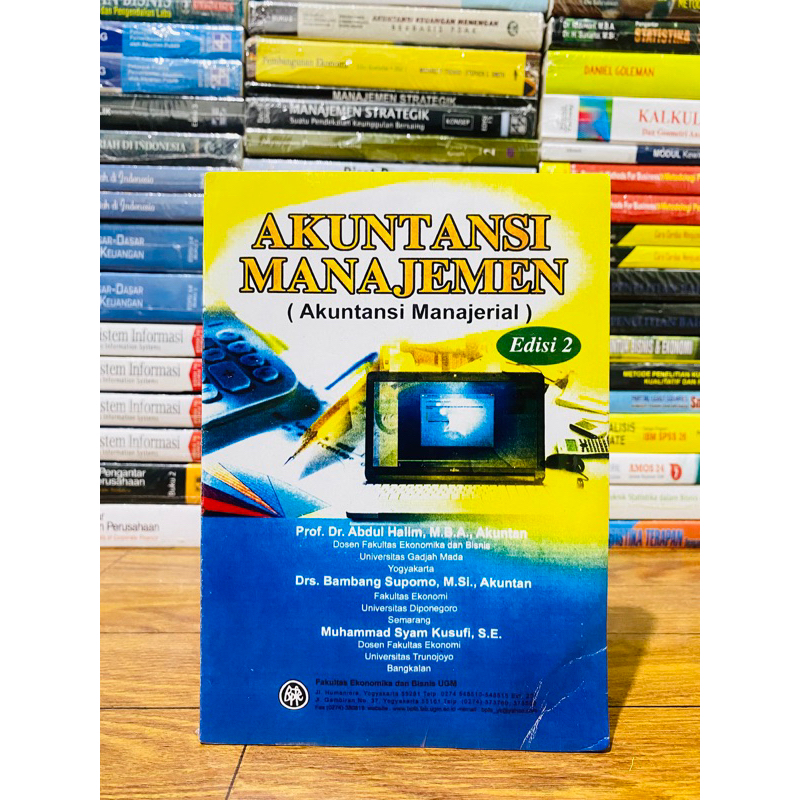 Jual T B S I Buku Akuntansi Manajemen Edisi Abdul Halim Shopee