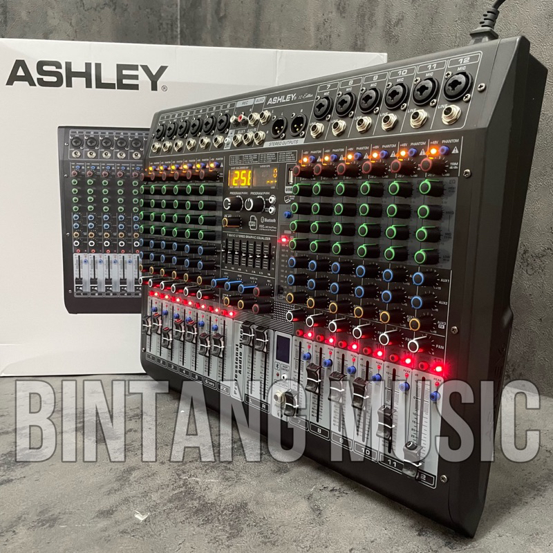 Jual Mixer Ashley 12 Edition Original Mixer Ashley Edition12 Channel ...