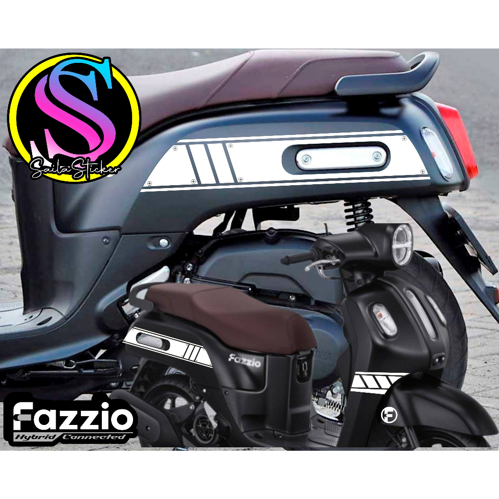 Jual 165/STICKER CUTTING/STICKER FAZZIO/STRIPING FAZZIO/STICKER LOGO ...