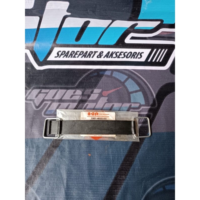Jual KARET PENAHAN AKI PENGIKAT AKI SATRIA FU SKYWAVE SPIN THUNDER TS