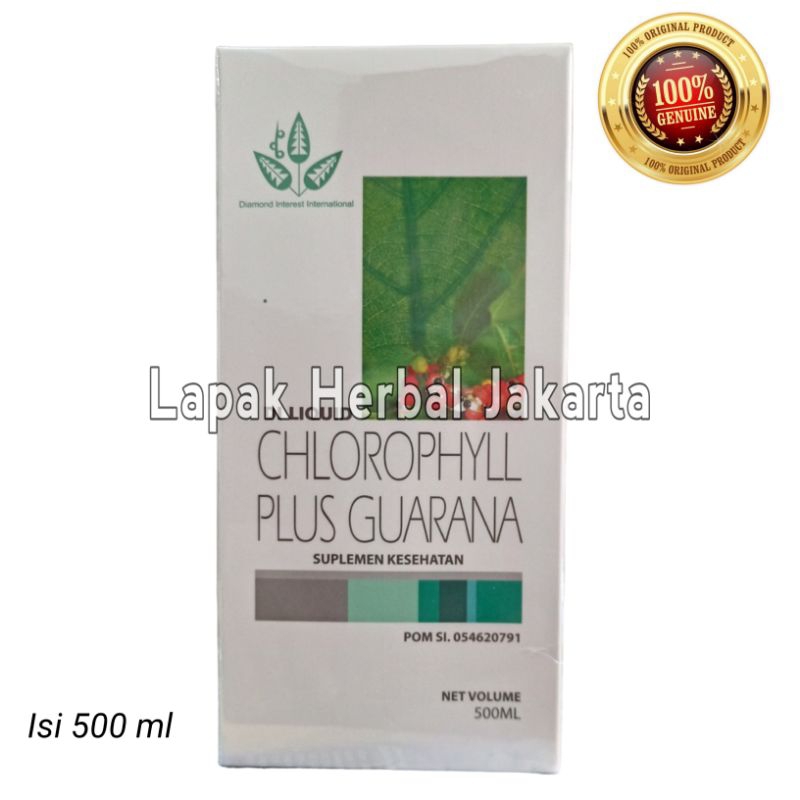 Jual Di Liquid Chlorophyll Plus Guarana 500ml Shopee Indonesia