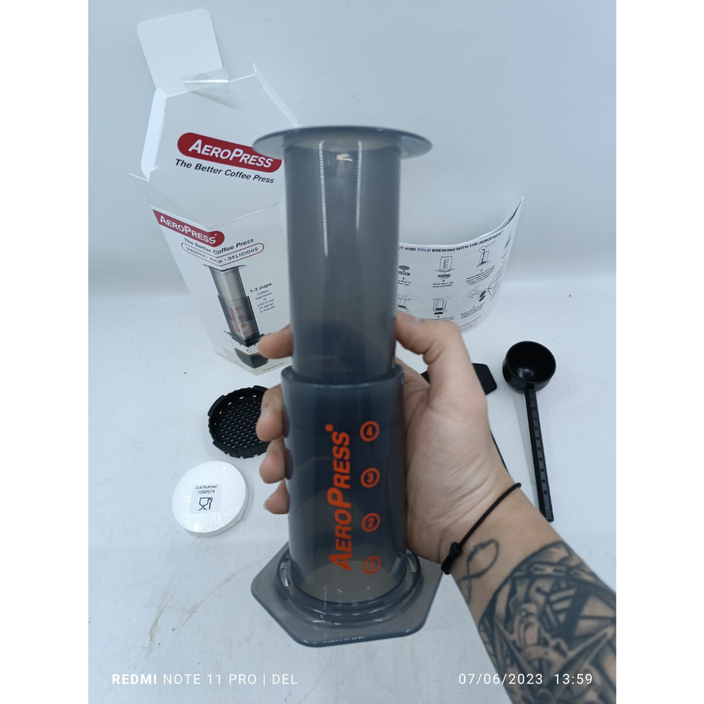 Filtre De Remplacement Original AeroPress - Capuchon Pour Machine à Café, Compatible 100%, Sans BPA