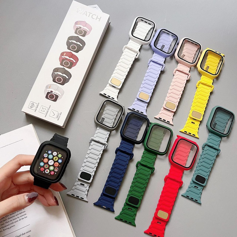 New ICON Strap Apple Watch Silicone Sport Band iWatch Series 1 2 3 4 5 SE 6 7 8 Ultra 49mm ULTRA