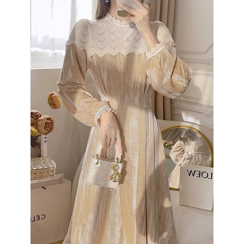 Susana ID Midi Velvet Dress