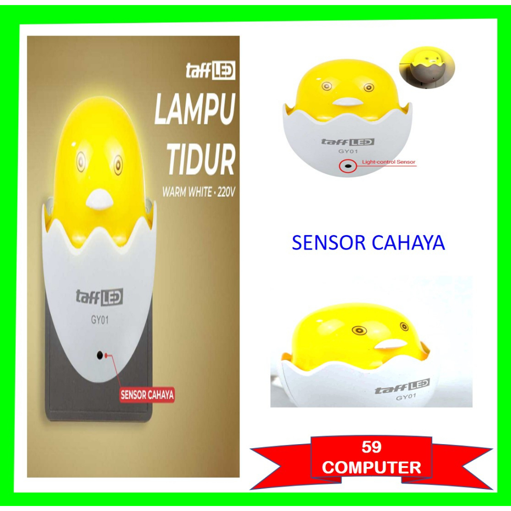 Jual Lampu Kamar Tidur Led Model Ayam Eu Plug Sensor Cahaya Lampu Hias