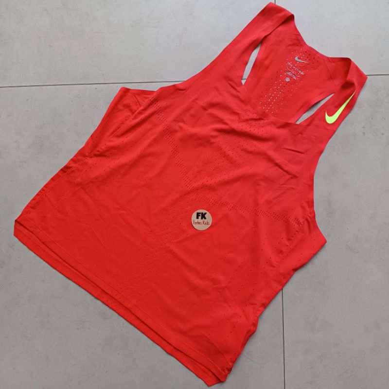 Jual Nike Dri-FIT ADV Aeroswift Racing Singlet Red Mens | Shopee Indonesia