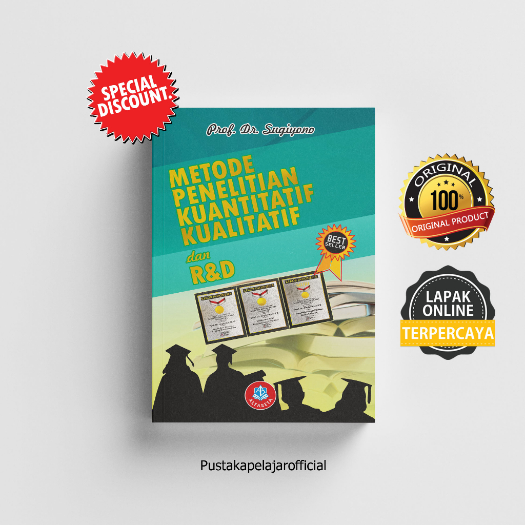 Jual BUKU ORIGINAL METODE PENELITIAN KUANTITATIF KUALITATIF DAN R&D ...