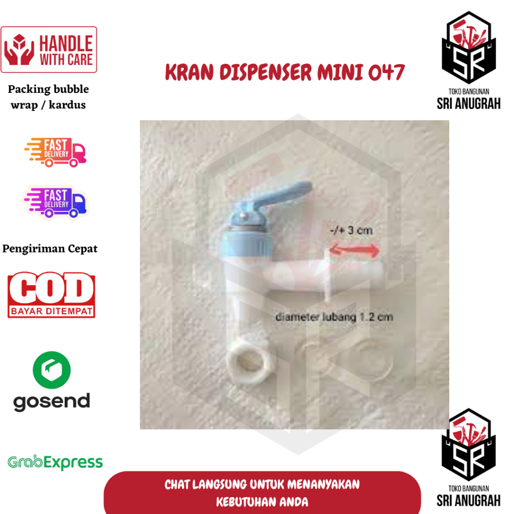 Jual Kran Dispenser Mini 047 Pendek Shopee Indonesia
