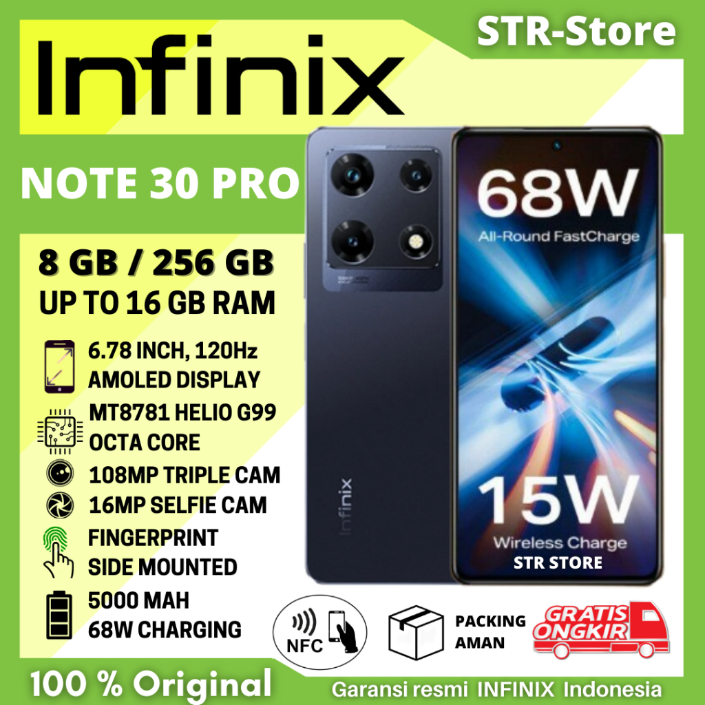 Jual Infinix Note Pro Gb Infinix Note Nfc Gb Garansi