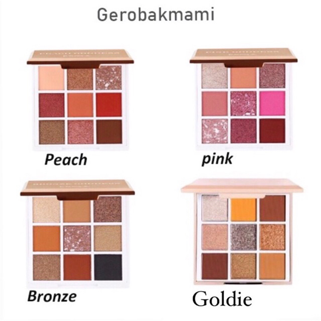 Jual Esqa Goddess Eyeshadow Palette Peach Bronze Pink Goldie Shopee Indonesia