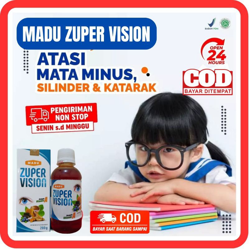 Jual 𝗠𝗔𝗗𝗨 𝗭𝗨𝗣𝗘𝗥 𝗩𝗜𝗦𝗜𝗢𝗡 - MADU SUPER VISION Obat Mata Minus Madu Mata ...