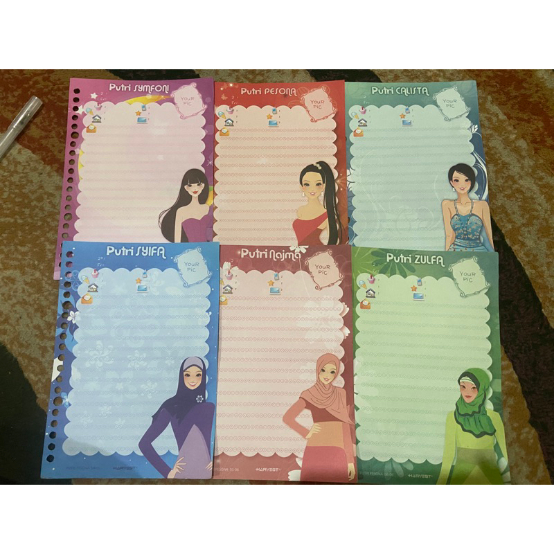 Jual Binder Harvest Putri Pesona Seri Lengkap Super Langka | Shopee ...