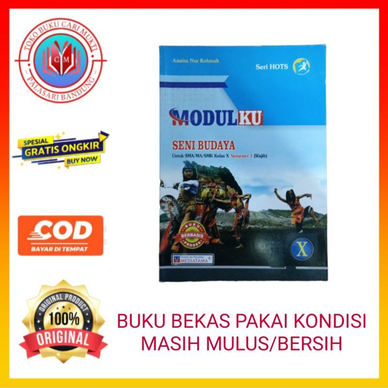 Jual Buku Modulku Seni Budaya Untuk SMA/MA/SMK Kelas 10 Semester 1 ...
