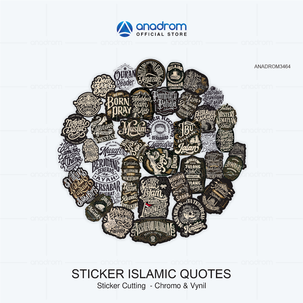 Jual Sticker Islamic Quotes | Sticker Aesthetic & Aesthetic | Anadrom ...