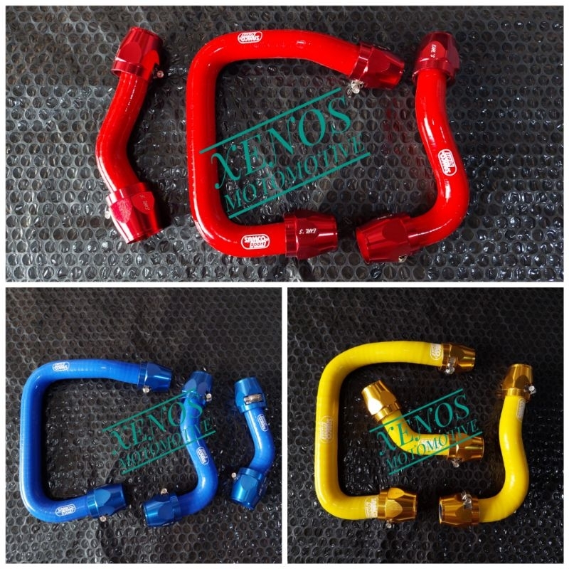 Jual selang radiator nmax old new aerox old new lexi plus kleman 6 pcs