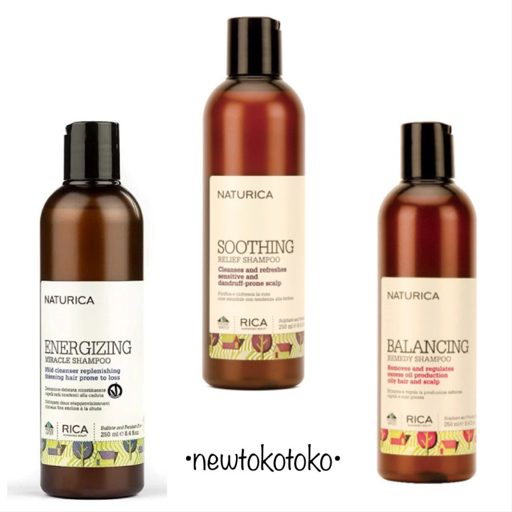 [HABISKAN STOK] SALE NATURICA SHAMPOO 250ml / 50ml