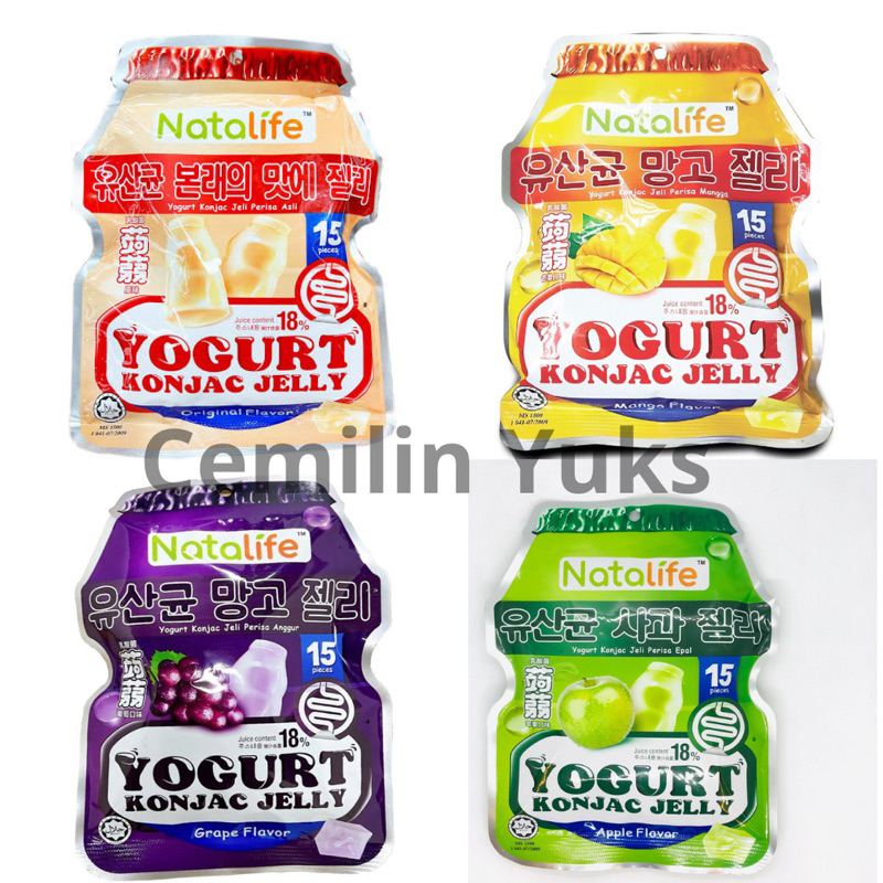 Jual Natalife Yogurt Konjac Jelly 300g Jelly Rasa Buah dan Yogurt