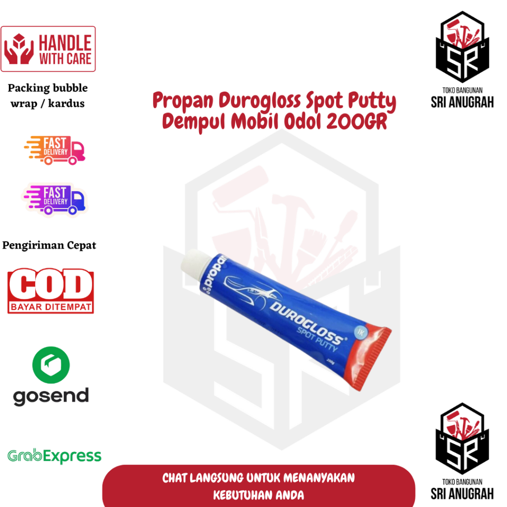 Jual Propan Durogloss Spot Putty Dempul Mobil Odol 200gr Shopee Indonesia 2483