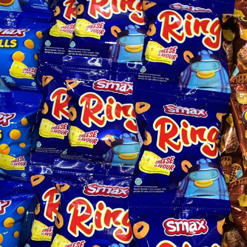 Jual Smax Snack Ring Rasa Cheese 12g - Isi 20 bks | Shopee Indonesia