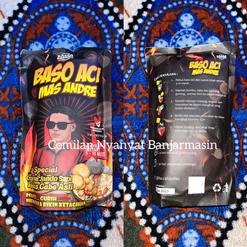 Jual Baso Aci Mas Andre Original Jando Sapi By Raccafoodies Shopee