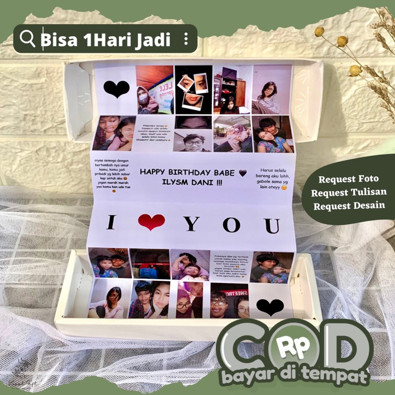 Jual Fotobox 30 kotak | Hadiah wisuda | hadiah pernikahan | hadiah ...