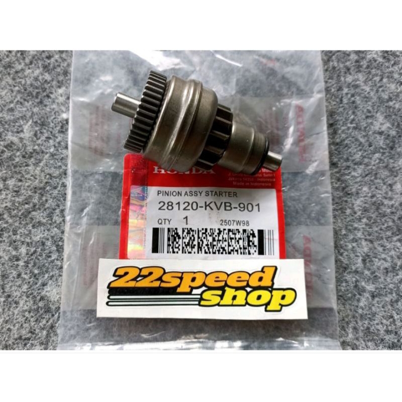 Jual Gigi Pinion Starter beat Vario 110 karbu Beat fi Scoopy granat