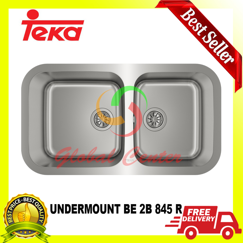 Jual Kitchen Sinks TEKA UNDERMOUNT BE 2B 845 R - GARANSI RESMI | Shopee ...