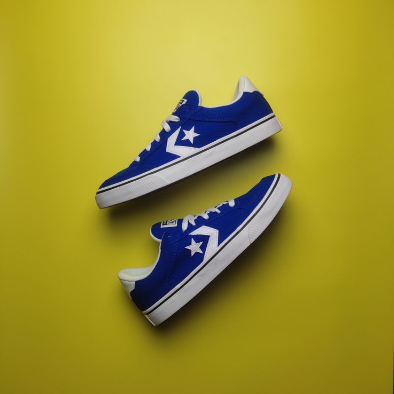 Jual CONVERSE TOBIN BLUE WHITE ORIGINAL RESMI PT MAP | Shopee Indonesia
