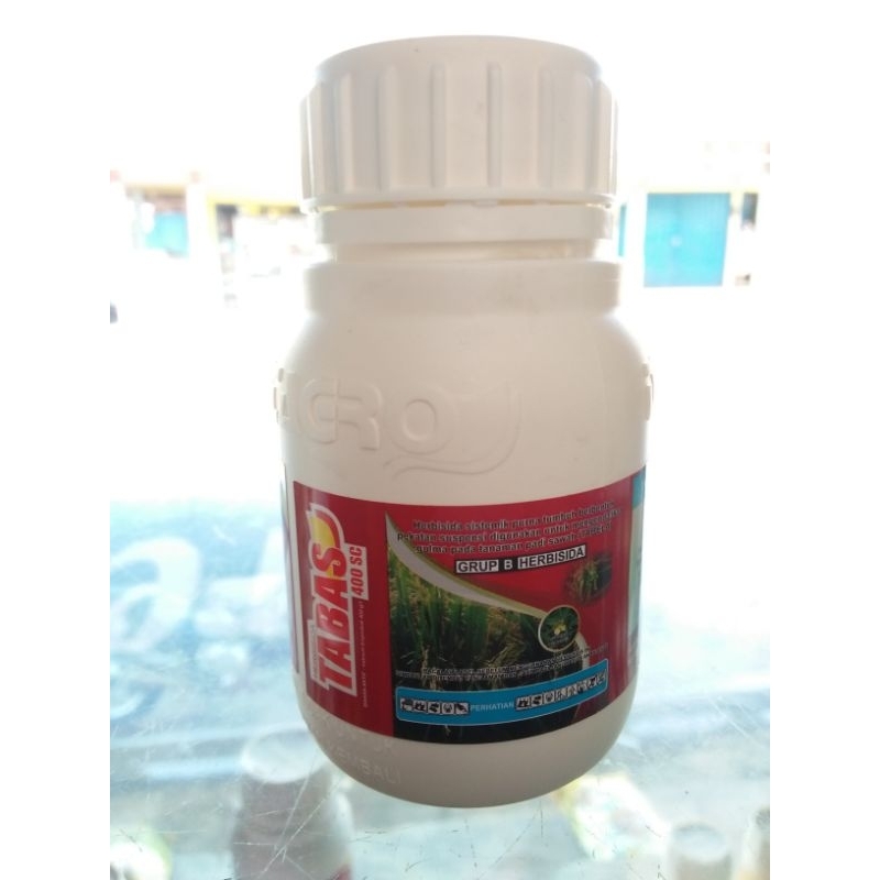 Jual Herbisida Tabas 400 Sc 50 Ml Pembasmi Gulma Pada Tanaman Padi