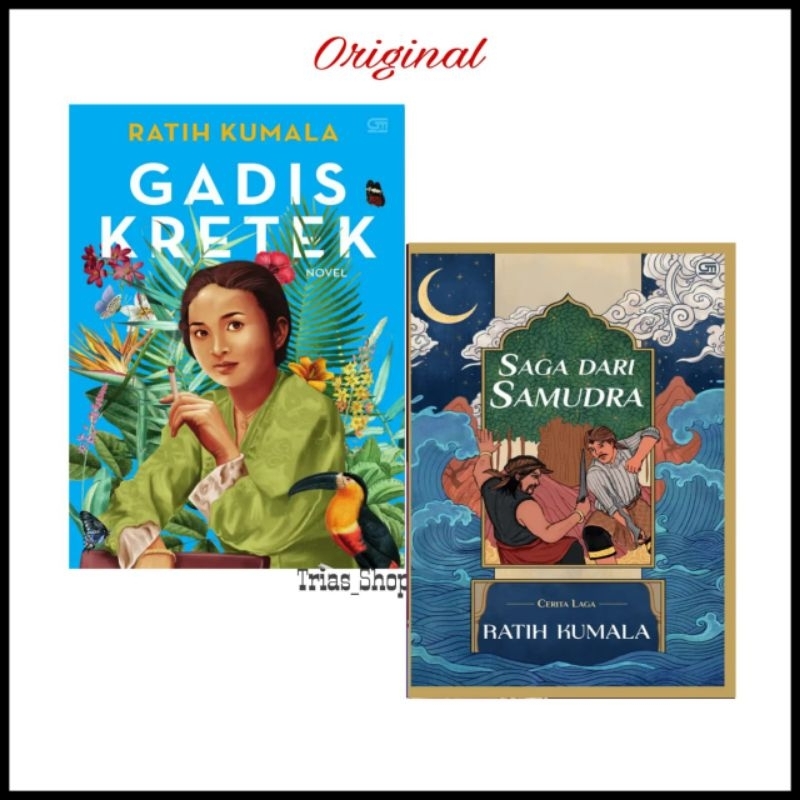 Jual Buku Novel Gadis Kretek Saga Dari Samudra By Ratih Kumala Shopee